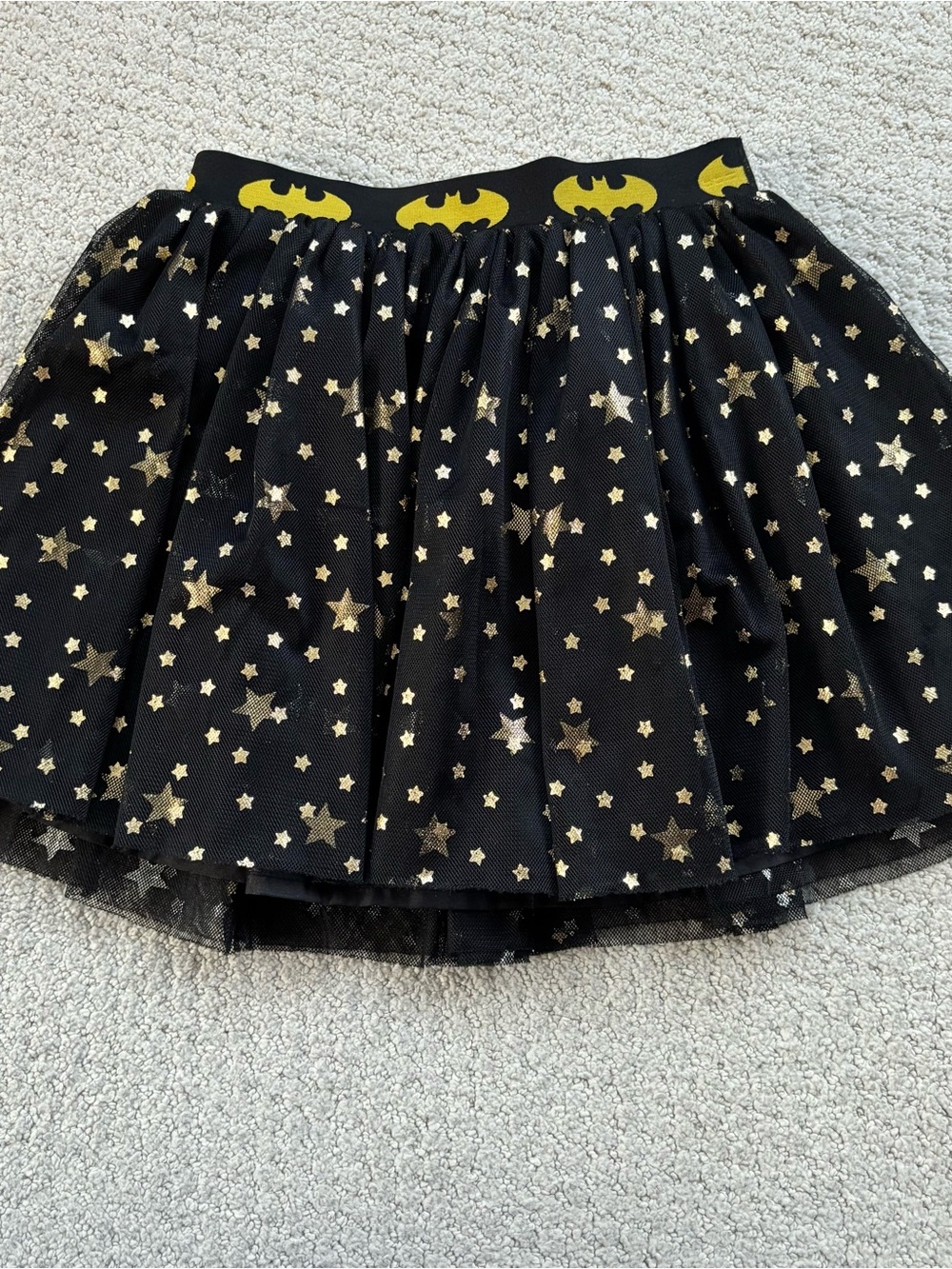 Hanna andersson Batman Gold Star Tulle Skirt for Kids